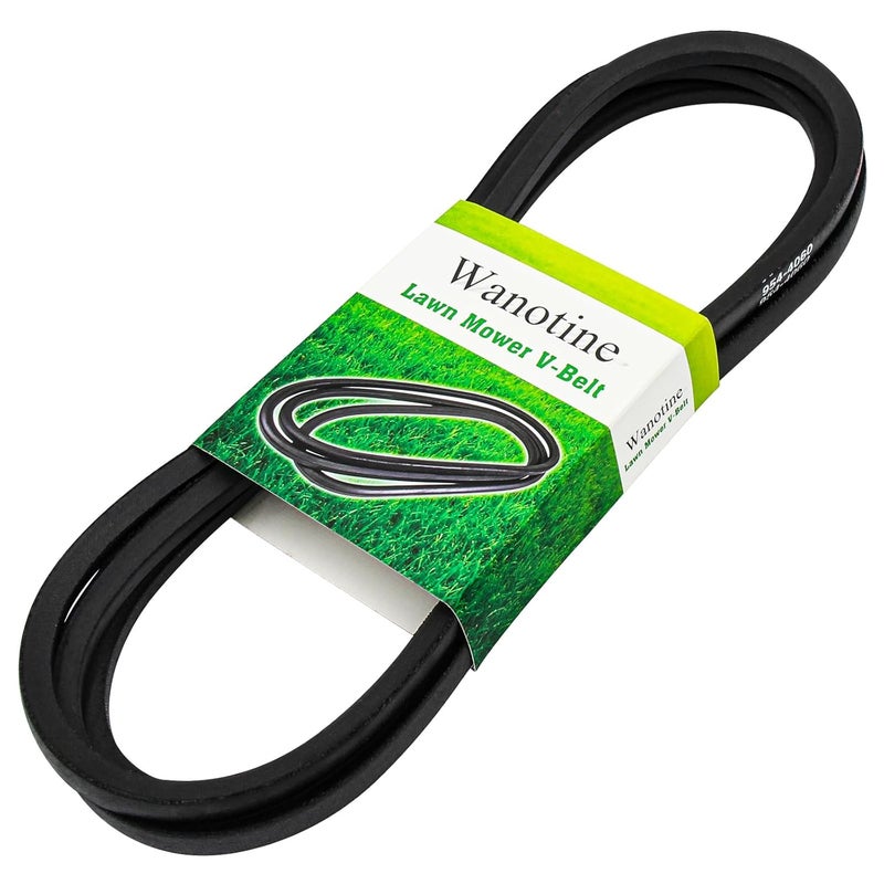 Wanotine 954-04060C Deck Belt Replaces Troy Bilt Riding Mower 42'' Deck Belt 954-04060 954-04060B 754-04060, Fits MTD Troy-Bilt Craftsman Cub Cadet John Deere Lawn Tractor Mowers (1/2" x 96 1/2") - Image 1